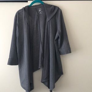 Gray lounge lightweight jacket